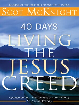 cover image of 40 Days Living the Jesus Creed